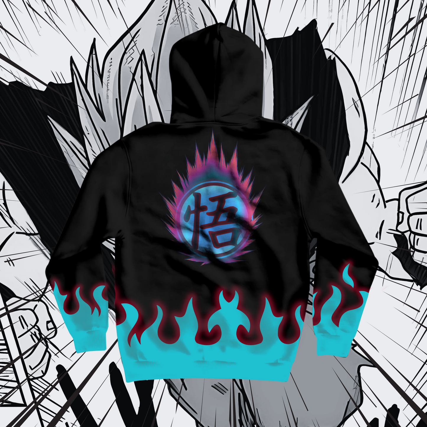 Dragon Ball Super - SSB Kaioken Hoodie